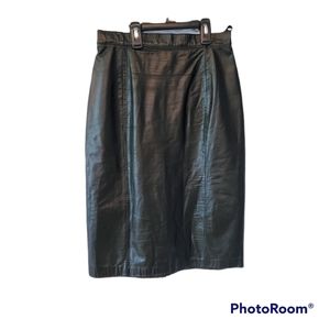 Vintage Wilson's Leather Pencil Skirt